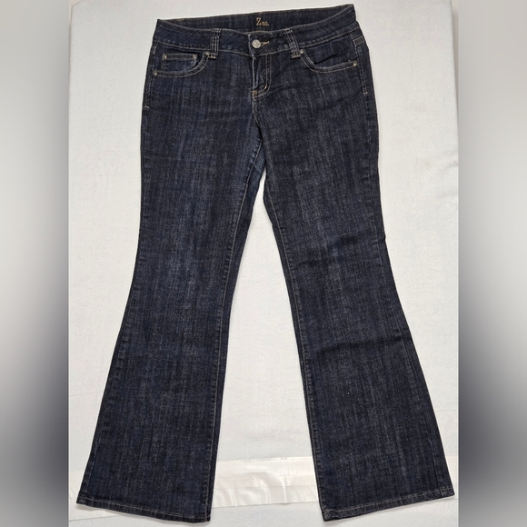 ZCO Denim - ZCO 13 Jeans Bootcut Mid Rise 5 Pocket Zipper Fly Cotton Spandex